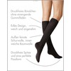KUNERT Women's Knee Socks Soft Wool Cotton Soft, Brown-mel. 8210