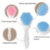 Beomeen Silicone Face Scrubber Exfoliating Brush, Beomeen 2 Pack Manual