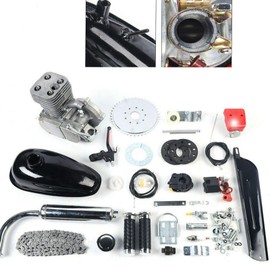 100CC 2-Stroke Bike Engine Kit Bicycle Motorized Petrol Gas Motor Engine Kits for 26" 28" Bicycle
