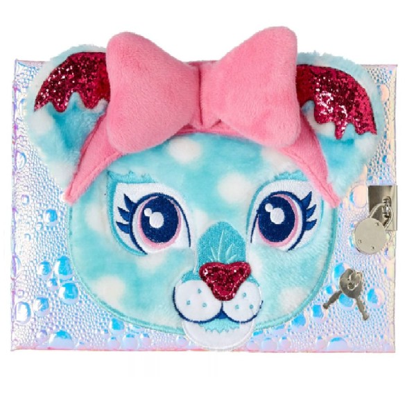 Smiggle Tactile A5 Lockable Notebook from Maxmilli (Blue)