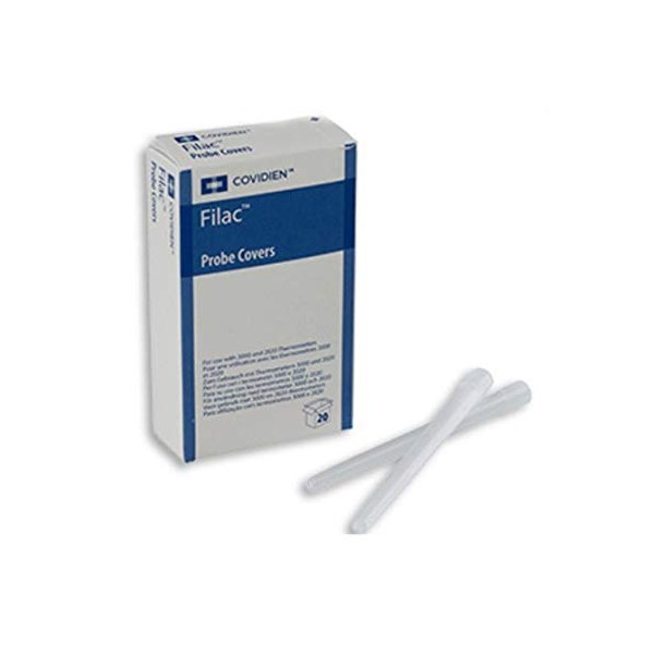 PT# 202020 PT# # 202020- Cover Probe Fastemp Rigid Thermometer Plastic 500/Bx by, Kendall Company