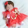 SCOM Lifelike Reborn Baby Dolls - 20 Inch Realistic Newborn