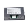 QANYEGN Digital LED Tachometer, Green 4 Digit LED Motor Tachometer,