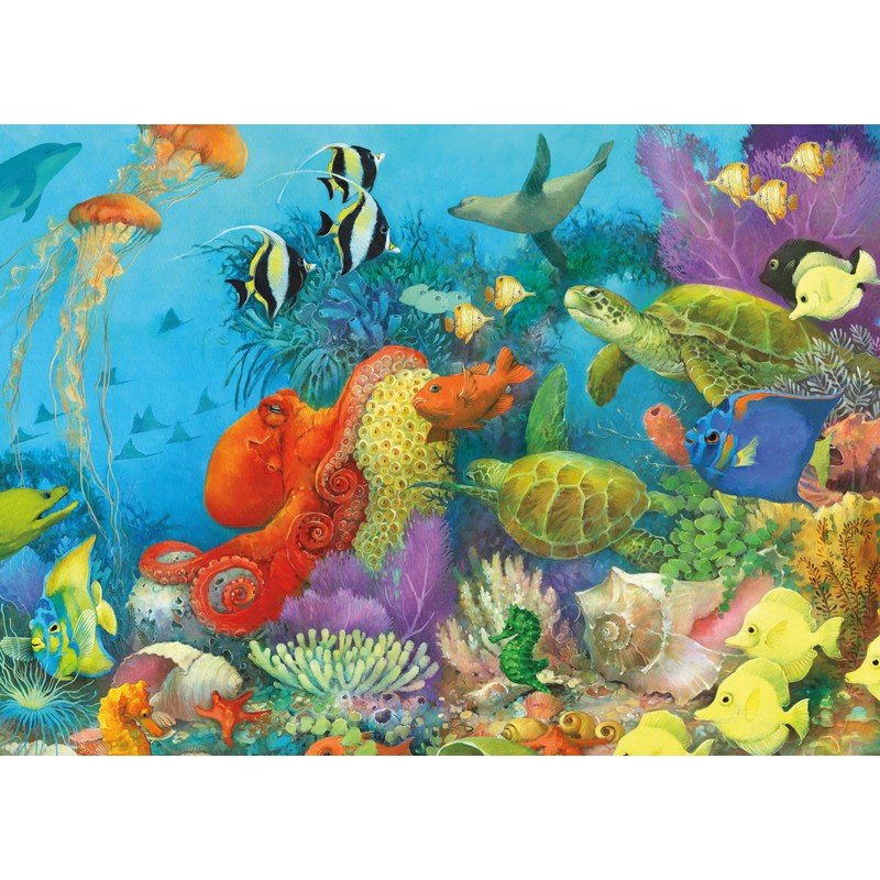 Ceaco - Underwater Color - 1000 Piece Jigsaw Puzzle