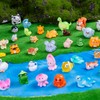 Teenzee 52 Pcs Mini Resin Animals 52 Styles Variety Tiny