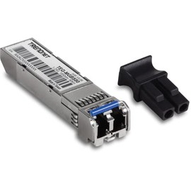 TRENDnet Mini-GBIC Single-Mode LC Module, Connection to a Standard Mini-GBIC Slot, Up to 80 km (49.7 Miles), TEG-MGBS80