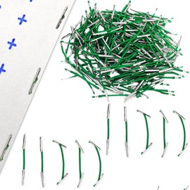 100Pcs Metal Treasury Tags, 45mm Treasury Tags Metal-Ended Stationary Treasury Tags,Cord Paper Tie Tags Portable String Binders, Office Fasteners Hole Punch Ties for Organising Paper Documents