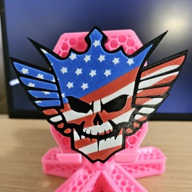 Mattel WWE Mattel Cody Rhodes American Nightmare Flat Top Version 2 Logo Accessory