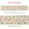 Girlly Easter Eggs Table Runner 13x72 Inch Easter Happy Easter