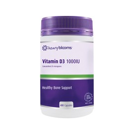 Henry Blooms Vitamin D3 1000IU 400 Capsules