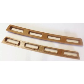 Swedish Car Parts Volvo 240 244 Sedan Rear windshield air vent louver grille Pair BEIGE 1978-1993