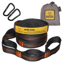 Wise Owl Outfitters Hammock Strap; Orange