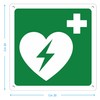 Defibrillator - Emergency and Safety Sign Aluminium Metal 3 mm