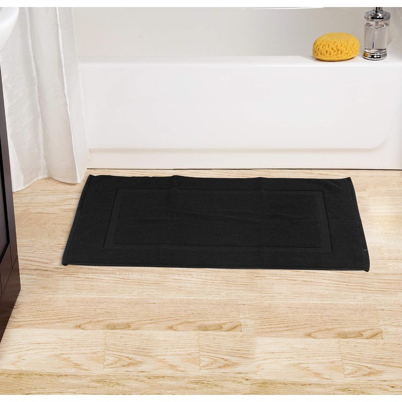 Utopia Towels Cotton Banded Rug, Bath Mats, Not a Bathroom
