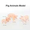 Simulation Farm Pig Animals Model Figures Toy Set Preschool Educational