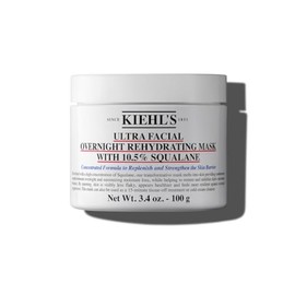 Kiehl's Ultra Facial Overnight Hydrating Mask, Squalane, Hydrates