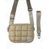 The Iris Accessory Puff Bag (#24231) - Crossbody Bag:_Light Grey