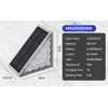 Clora 4 Pack Solar Outdoor Step Lights Triangle IP68 Waterproof