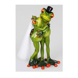 Formano Frog Bride and Groom, Love, Wedding, Approx. 16 cm