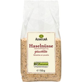 Alnatura Organic hazelnuts ground, 150 g