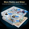 WiFi Adapter for Desktop PC, QGOO Wireless AC1300Mbps USB 3.0