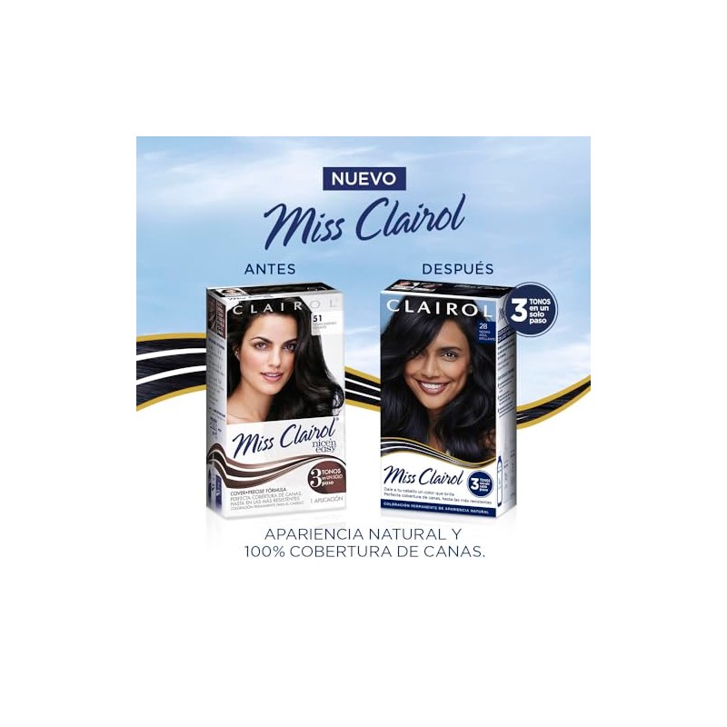 Clairol Miss Clairol Tinte Permanente 28 Negro Azul Brillante
