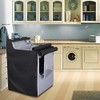 AKEfit Washing Machine Cover,Waterproof Dustproof Washing Cover with Zipper,Fit for