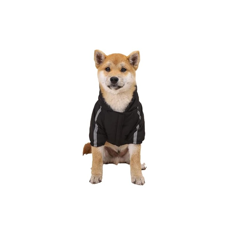 Abrigo de Perro，Llevar Un Sombrero Ropa de Perro，Engrosar para Mantenerse