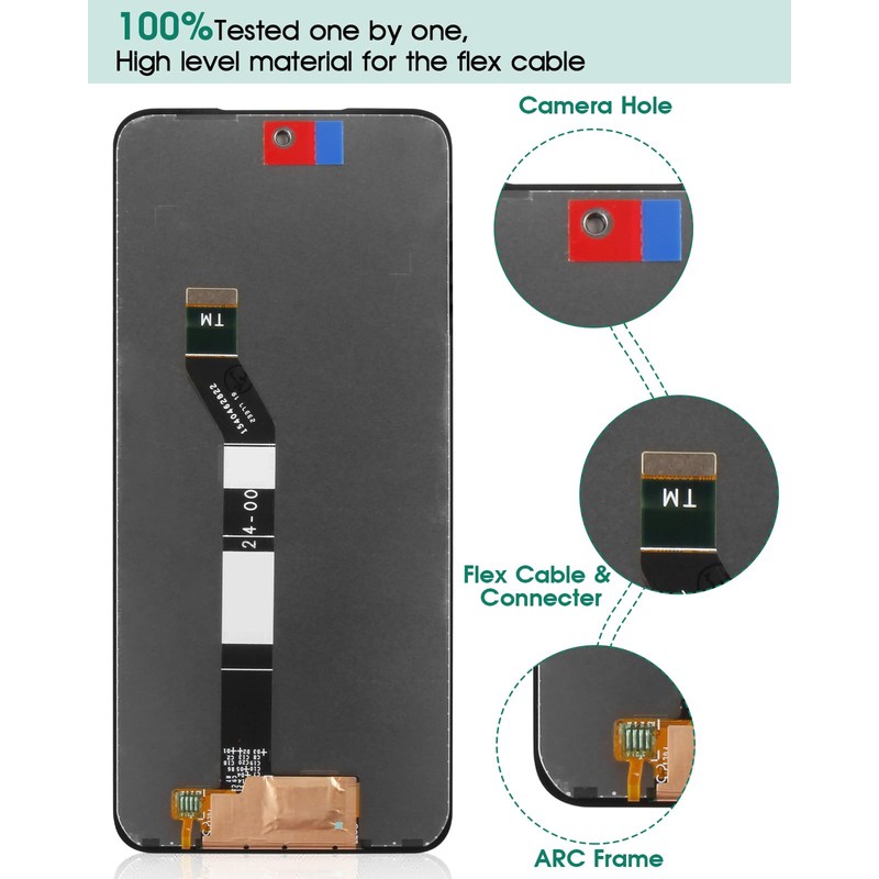 for Motorola Moto G Power 2024 5G Screen Replacement Kit