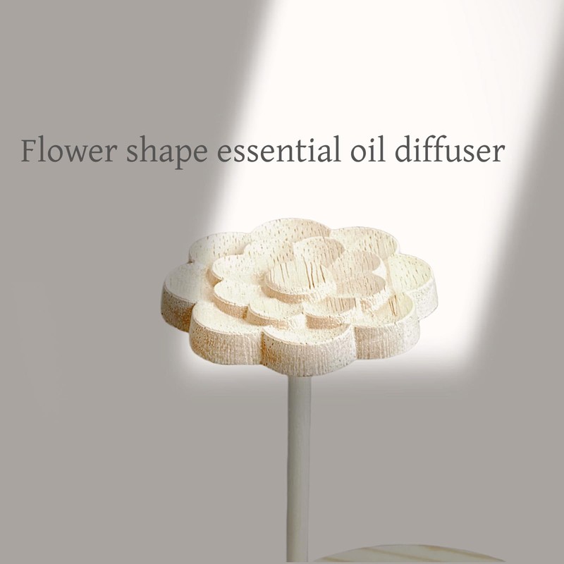 HAN SHENG Wooden Empty Essential Oils Diffuser Bottle Holder Essential