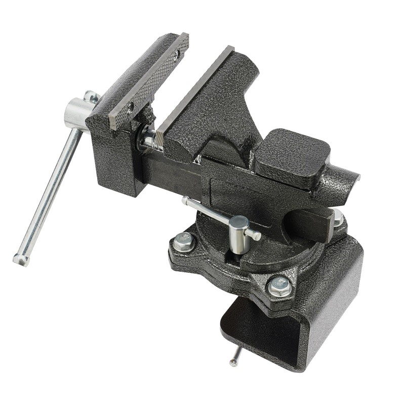 Bench Vise, 4.5 Inch Heavy Duty Table Vise For Workbench,