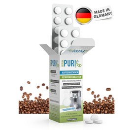 BERLIN PURIFIX Cleaning Tablets – Optimised and Tested for Siemens EQ Series Fully Automatic Coffee Machines – Environmentally Friendly and Made in Germany – 50 x Individually Packed