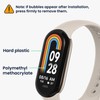 kwmobile Protective Film Compatible with Xiaomi Mi Band 8 Screen