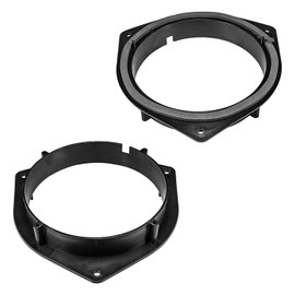 tomzz Audio 2825-001 Speaker Rings Adapter Brackets Compatible with Kia Picanto Sportage Rio Hyundai i10 from 2012 i20 from 2015 for 165 mm