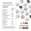 M&M’S WORLD Wedding Themed Milk Chocolate Candy - 5lbs Assorted