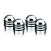 Foliatec AirCaps valve cap set Aluminum - 4 pieces -
