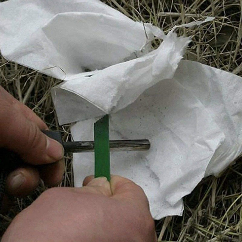 Gadgets Collection Emergency Fire Starter Magnesium Flint Stick Lanyard Striker