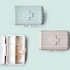 Living Essential Portable Carrier Pill Organizer Case for Vitamins and Pills Pill Case Pink 2ea