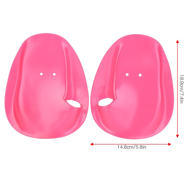 1 Pair Swimming Diving Hand Training Paddles Webbed Fin Scuba