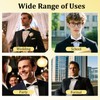 LHXzizizi Bow Tie for Men, Mens Bow Tie With Double