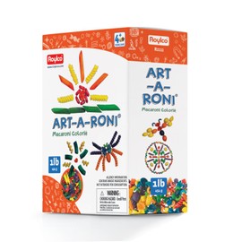 Roylco Colored Assorted Noodles, 1 Lb. Box