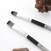 8Pcs Paint Brush Paintbrush Pen Soft Nylon Wool with Storage