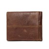 Real Leather RFID Blocking Vintage Style Wallet to Stop Secret