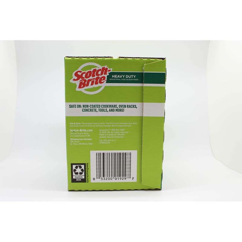 Scotch-Brite Heavy Duty Scour Pads - 20 Count