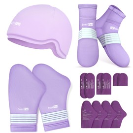 SuzziPad Chemo Gloves and Socks for Neuropathy, Cold Caps for Chemotherapy, Ideal for The Discomfort of Head, Hand, Feet, S/M