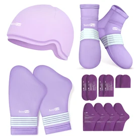SuzziPad Chemo Gloves and Socks for Neuropathy, Cold Caps for Chemotherapy, Ideal for The Discomfort of Head, Hand, Feet, S/M