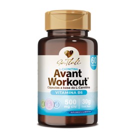 Ga Tlali L-Carnitina Vitamina B6 Avant Workout  Sin Ingredientes Artificiales  60 Cpsulas  Sin Colorantes  Sin saborizantes                           