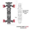 RC Car Chassis Plate Narrow Vertical High Traction Carbon Fiber