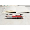 rOtring Tikky Mechanical Pencil Set, HB 0.7 mm, Burgundy, Includes