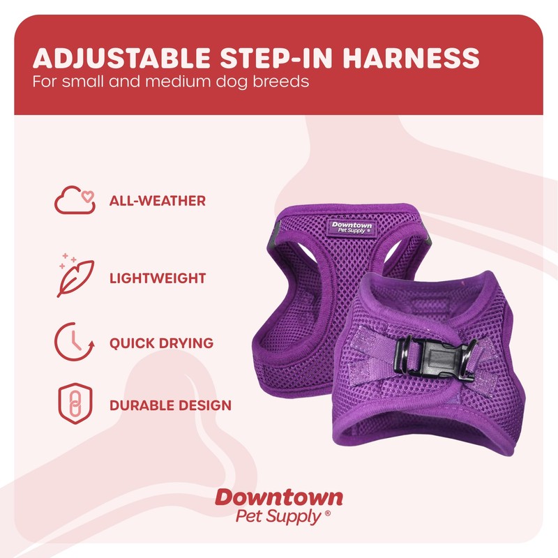 Downtown Pet Supply Step in Dog Harness for Small Dogs